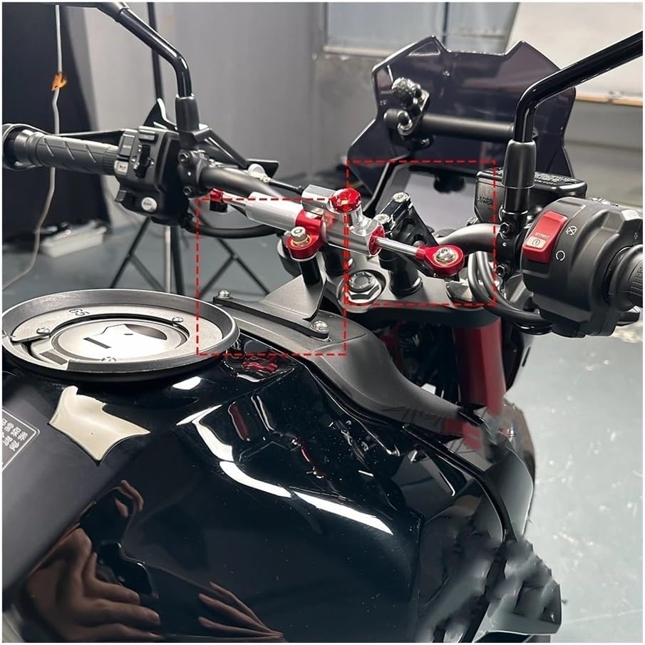 ダンパー方向 オートバイ リニアステアリングダンパー スタビライザー 逆転防止ブラケット マウントブラケット ホルダー CB750用