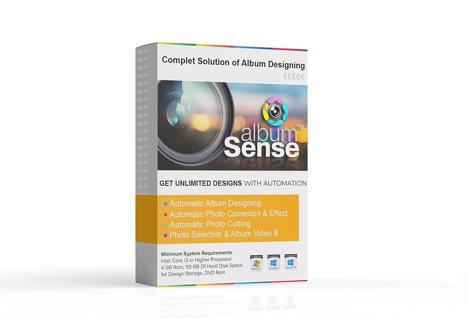 Album Sense 2022 Single User 3 Years Validity (With Designing Data