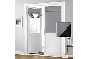 HOMEIDEAS Front Door Cover for Glass Window (26" x 40")
