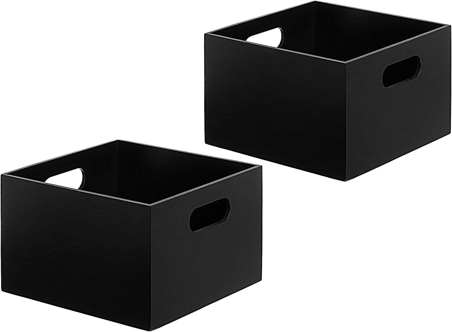 StorageWorks Bamboo Organizers for Shelves, Handcrafted