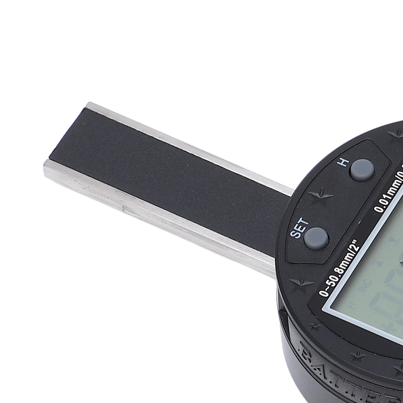 Focket Medidor de Profundidad Digital, Rango de 0-50,8 Mm Precisión de 0,01 Mm Medidor de Profundidad Electrónico Micrómetro de con Puerto USB Pantalla LCD para Motocicletas, Automóviles, Camiones,