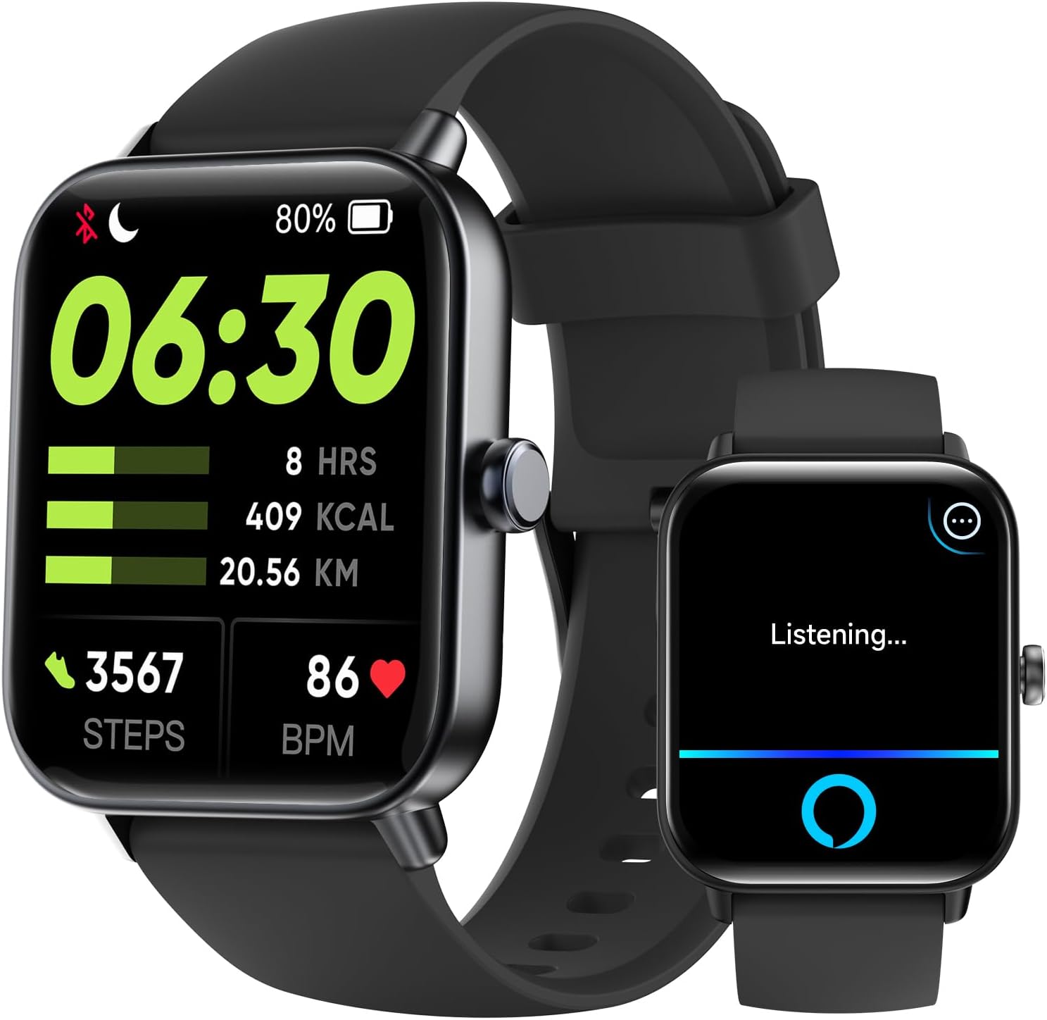 Montre Connectée Femme Homme Avec Appel Bluetooth, 1.91" HD Smartwatch - 5
