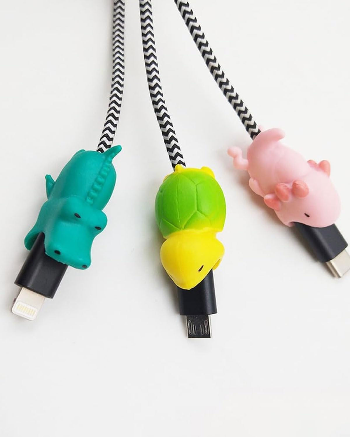 6pcs Cable Protector, Copertura Protettiva per Cavi Dati Animali, Protezione per Cavo per Morso per Cavo, Adatto per la Maggior Parte Delle Linee Dati per Telefono Cellulare