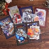 Mehrfachverwendung: Zum Scrapbooking kann die DIY-Grußkarte auch zum Dekorieren Ihres Tagebuchs, Handbuchs, Bullet-Journals oder Ihrer Geschenkverpackung verwendet werden.