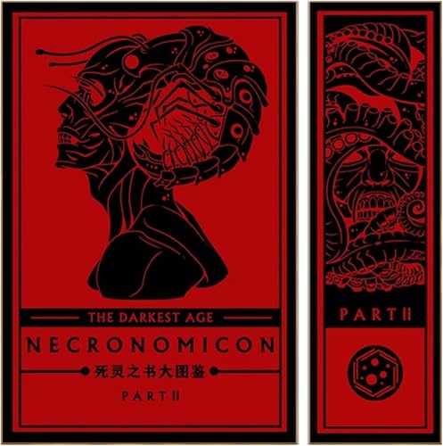 Cthulhu Mythology The Great Book of The Necronomicon Juego de cartas de póquer (Parte 2, todo mostrado en las imágenes)