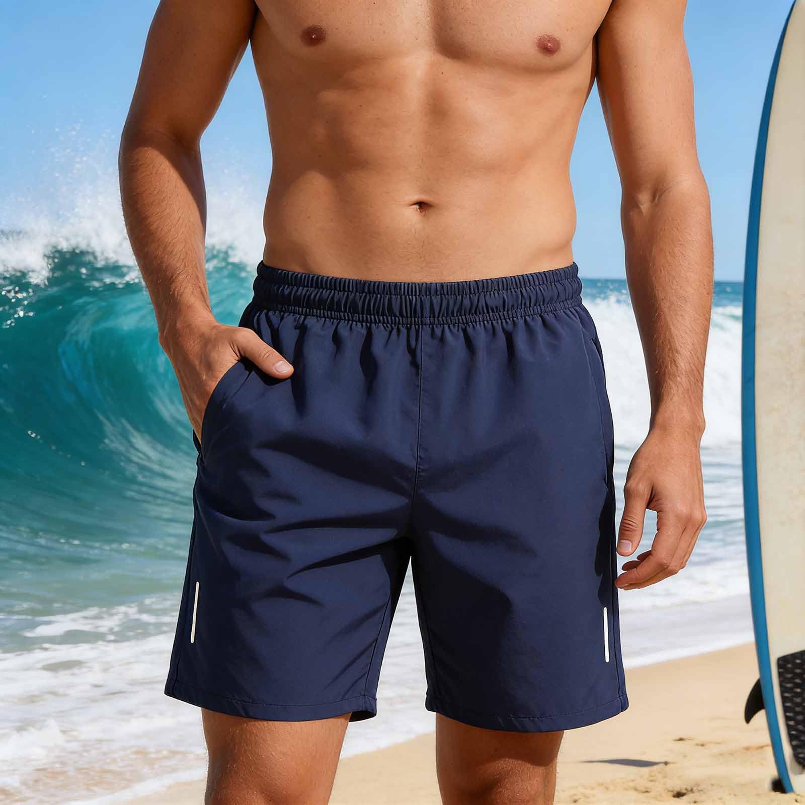 Sporthose Herren Kurz Sommer Sport Shorts Schnelltrocknend Kurze Jogginghose Männer Laufshorts Fitness Trainingsshorts Baggy Freizeithose Leichte Sommerhosen Freizeit Strandhose Surfshorts S-5XL