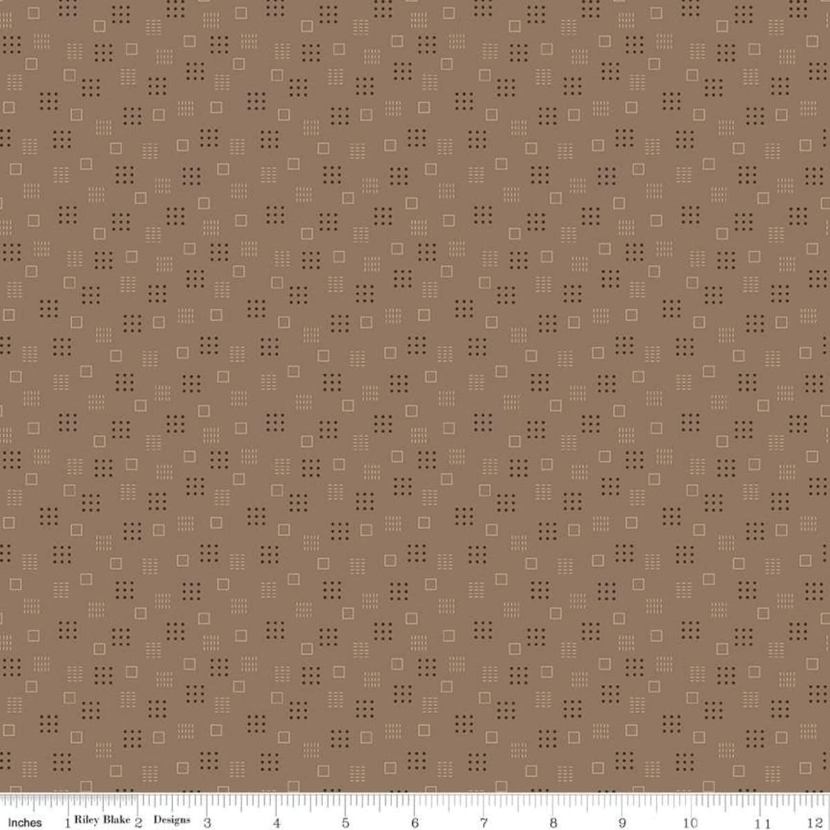 Calico Fat Quarter Bundle (37 Pieces) by Lori Holt for Riley Blake 18 x 21 inches (45.72 cm x 53.34 cm) Fabric cuts DIY Quilt Fabric