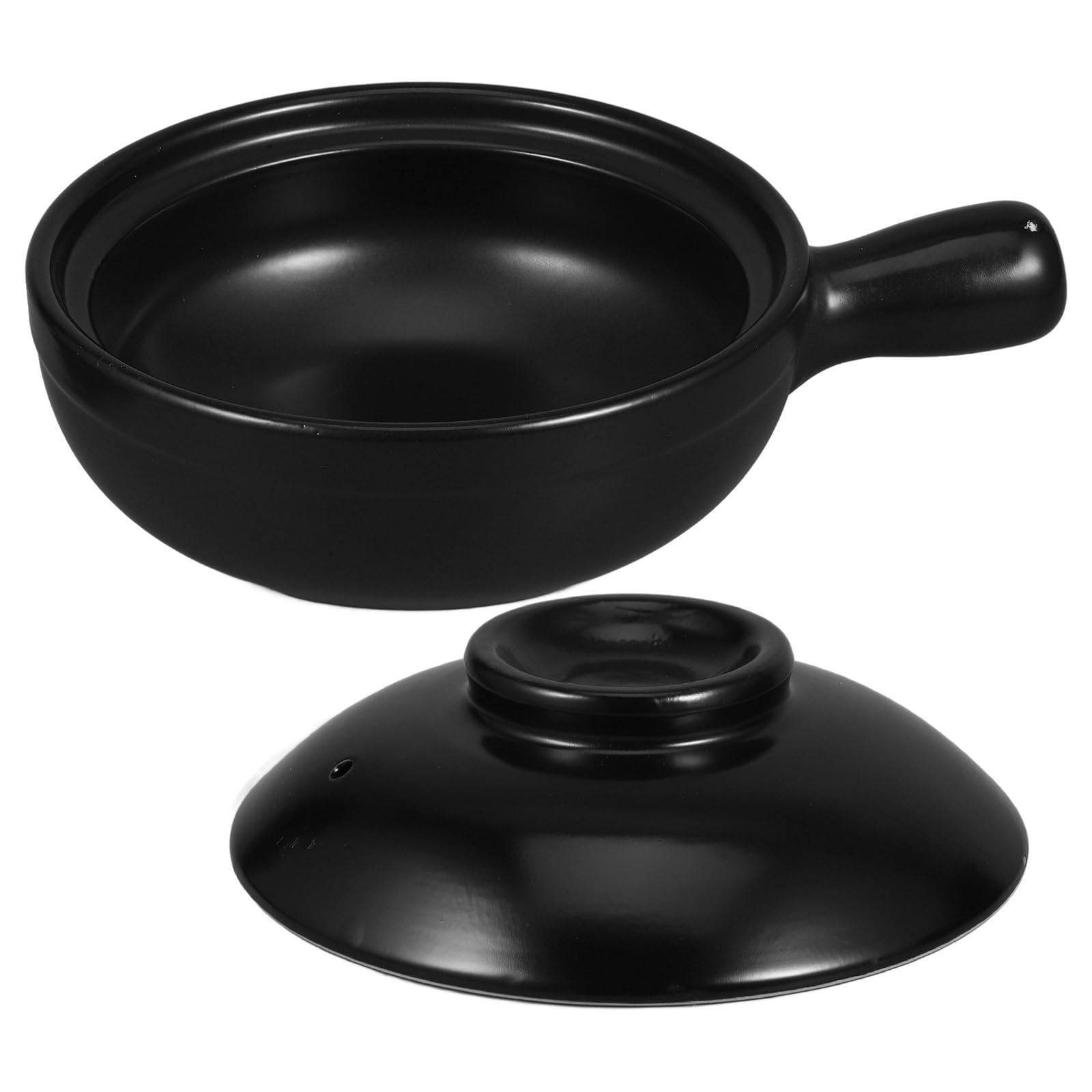 Pot de cuisson en argile traditionnelle 900ml en céramique résistante