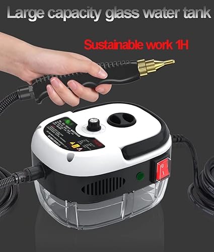 Miniatura 3 de Limpiador de vapor de 2500 W para cocina, limpiador de vapor de alta presión para el hogar 3BAR para eliminar manchas de aceite, vaporizador de
