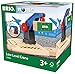 Price comparison product image BRIO World Low Level Crane for Kids Age 3 Years Up - Compatible with all BRIO Railway Sets & Accessories