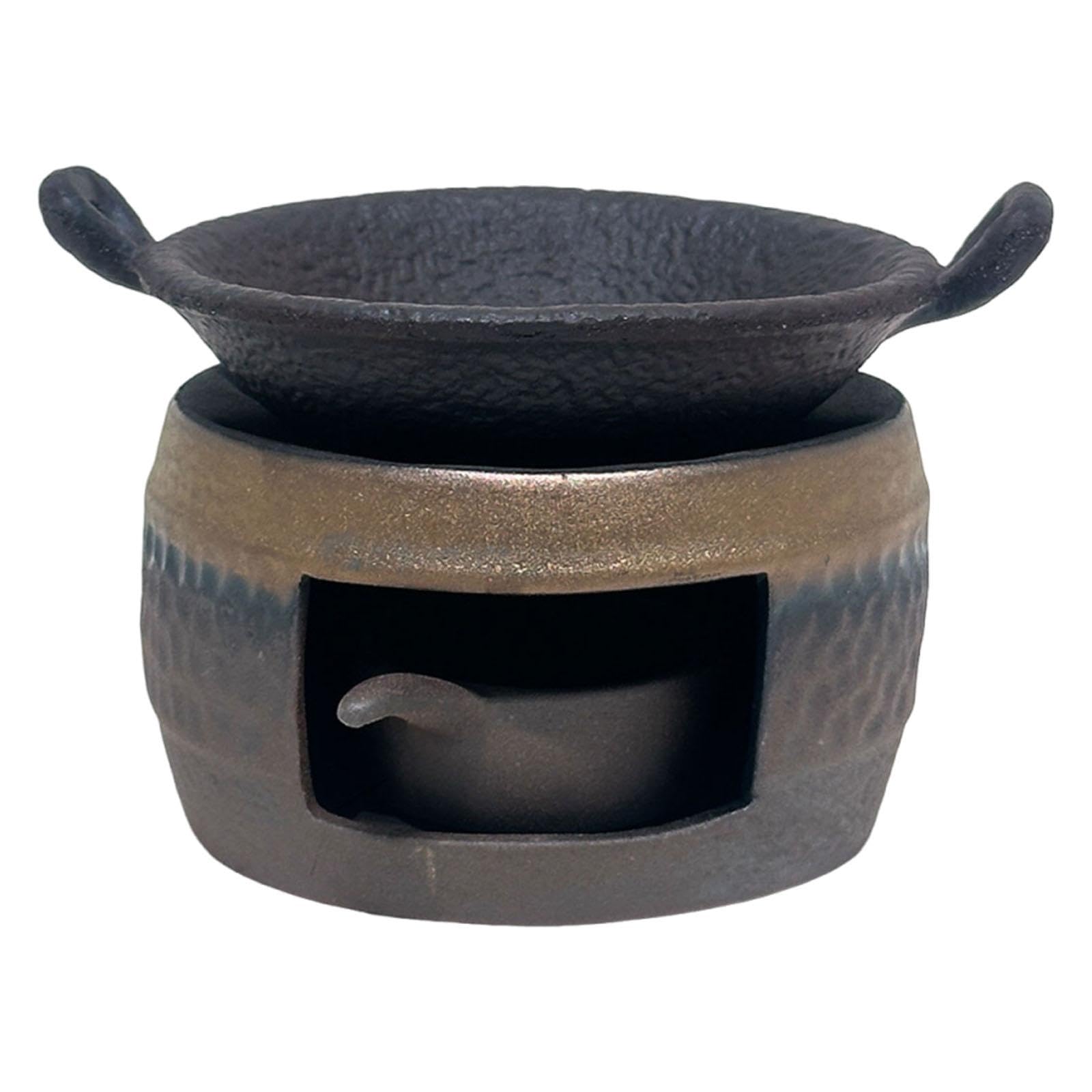 Chauffe-théière en céramique robuste Sharplace pour bureau