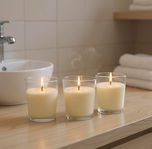 Miniatura 10 de SpringSummer Votive Collection - Hand-Made 15-Hour Scented Votive Candles (Set of 9) made with Essential Oils and Natural wax. Aromatherapy,