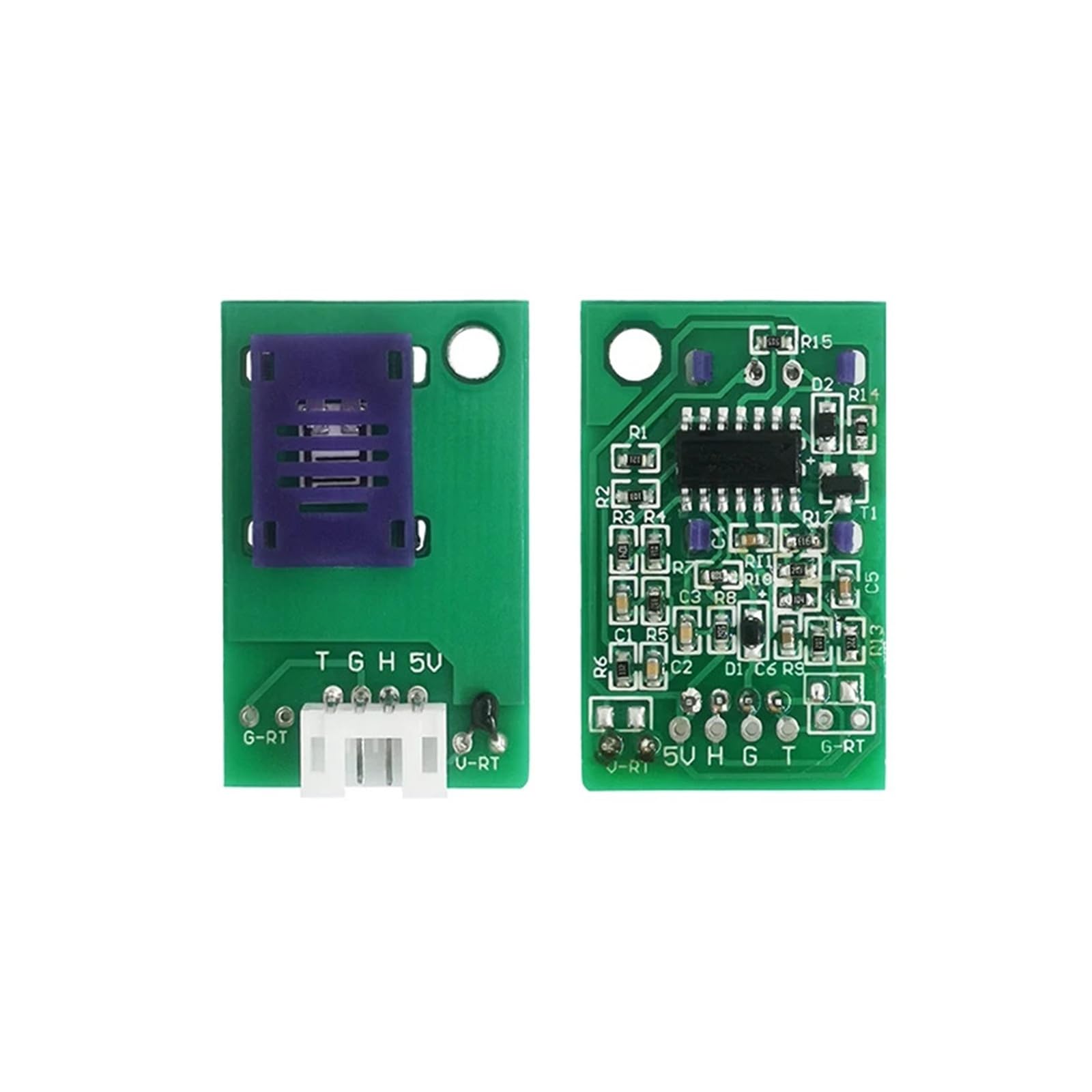 Genterun Model 1 Analog Output Temperature And Humidity Module Hrtm030 Temperature And Humidity Measurement Probe Air Conditioning Sensor(Model 1)