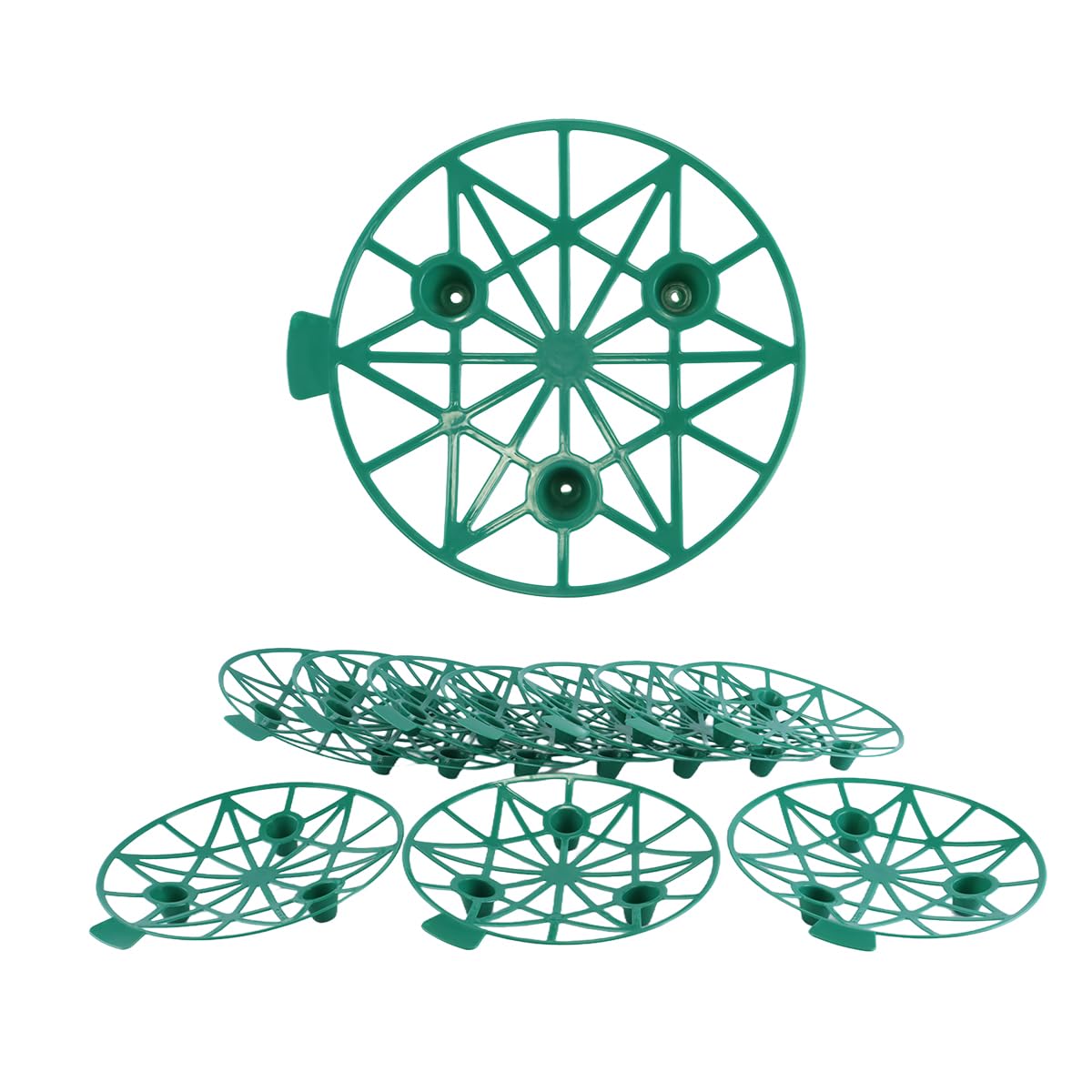 ACOLY Watermelon Holder Stand, 10Pcs Melon Cradle for Cantaloupe Honeydew Pumpkin Support Plant Garden Vegetable Supports for Strawberry