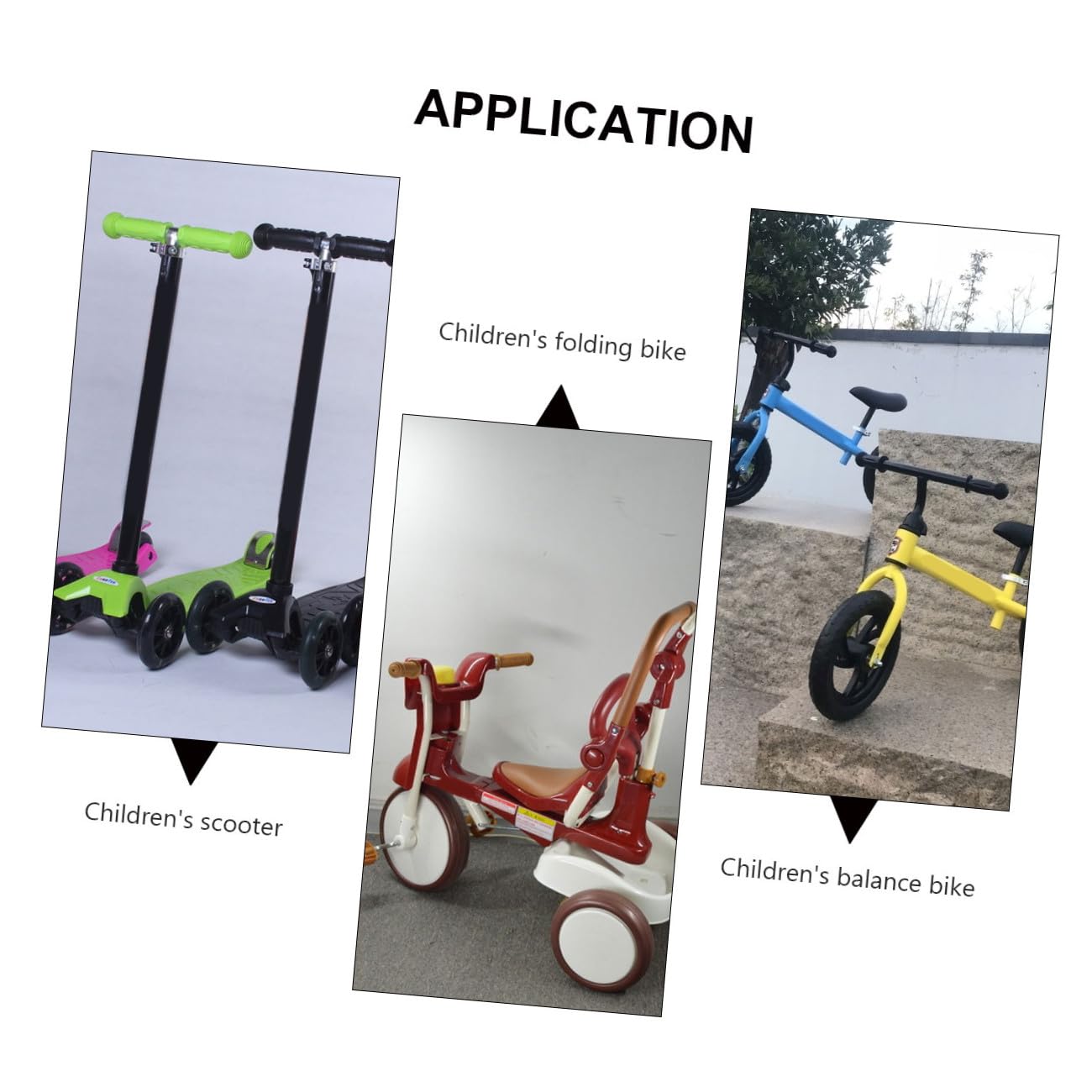 Toddmomy Poignée De Vélo Barre De Chute Verrouillage De Vélo Pédales Vélos Poignées De Guidon Housse De Guidon Couvre-guidons Poignées De Vélo De Montagne Caoutchouc Black