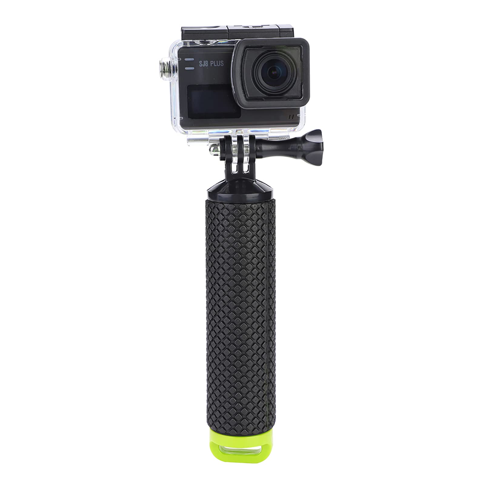 BTSEURY Anti Slip Floating Bobber Stick with Floaty Hand Grip Monopod Ideal for, Xiaomi Yi Perfect Action Camera Diving Accessory (Green)