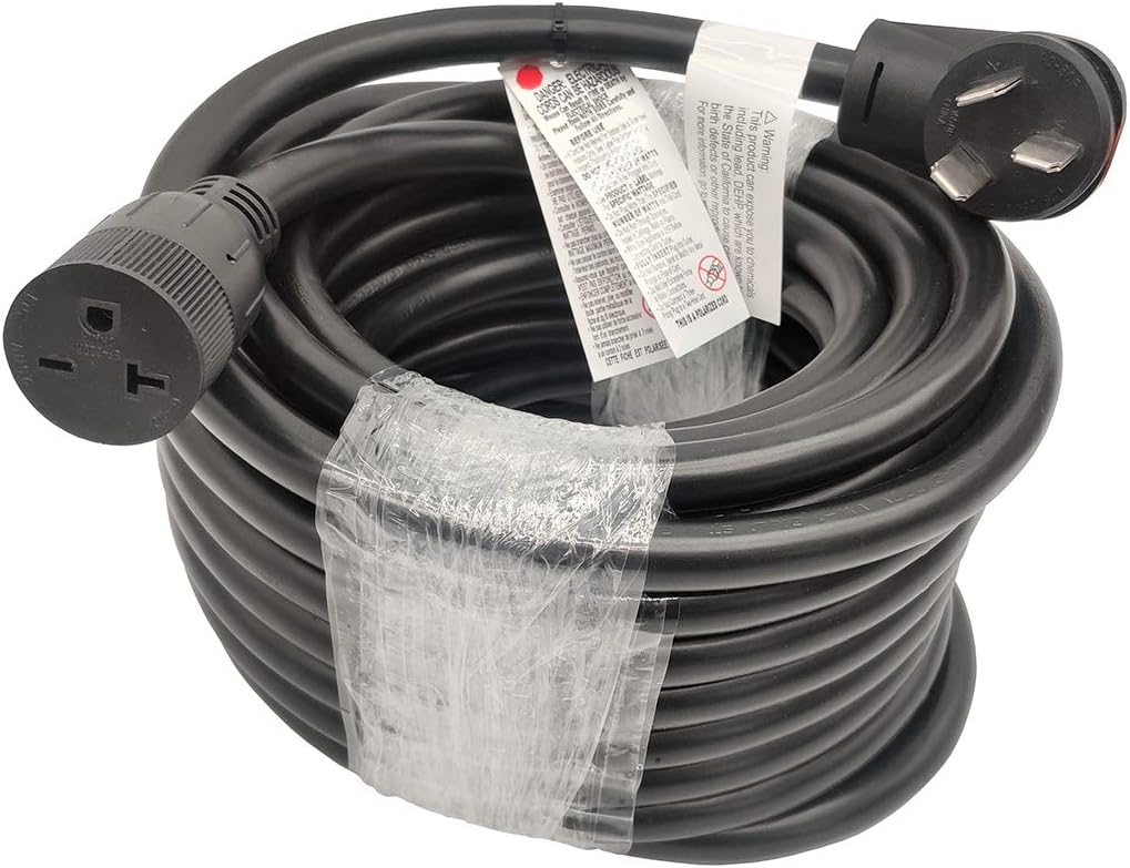 Parkworld 886313 Electric Range 10-50 Plug Male to Kitchen & A/C 6-20 T-Blade (Also to 6-15R) Receptacle Female Adapter Cord (1.5FT)