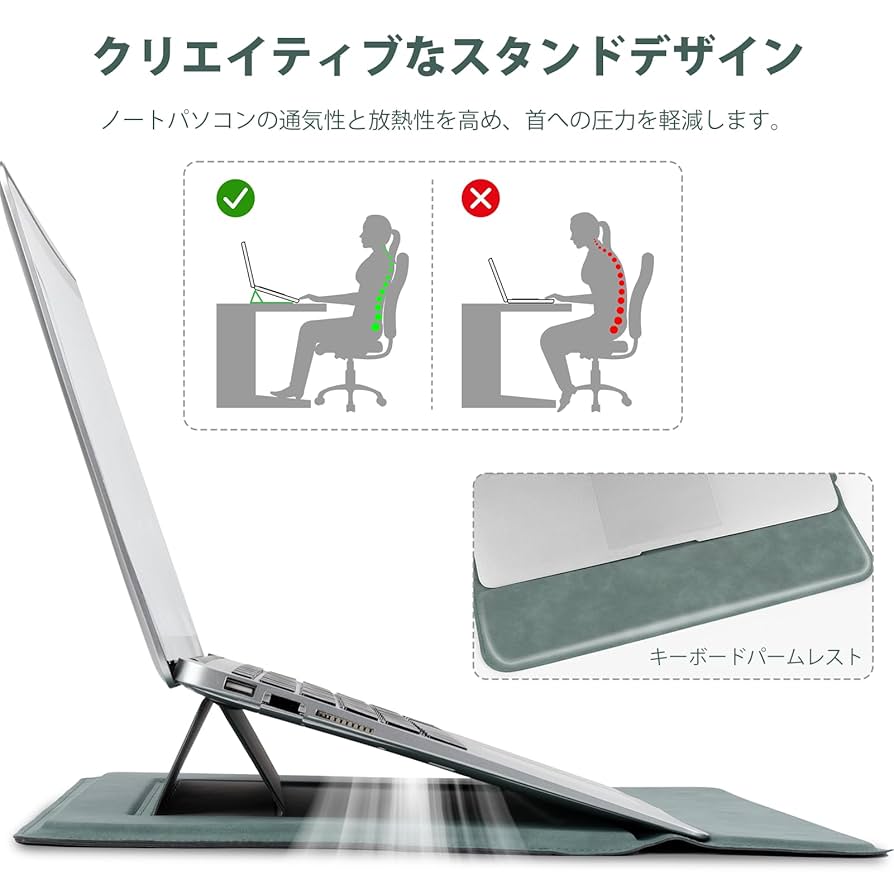 MacBook Pro 13inch スタンド付き Amazon.co.jp: Allinside 13-14インチ ノートパソコンケース