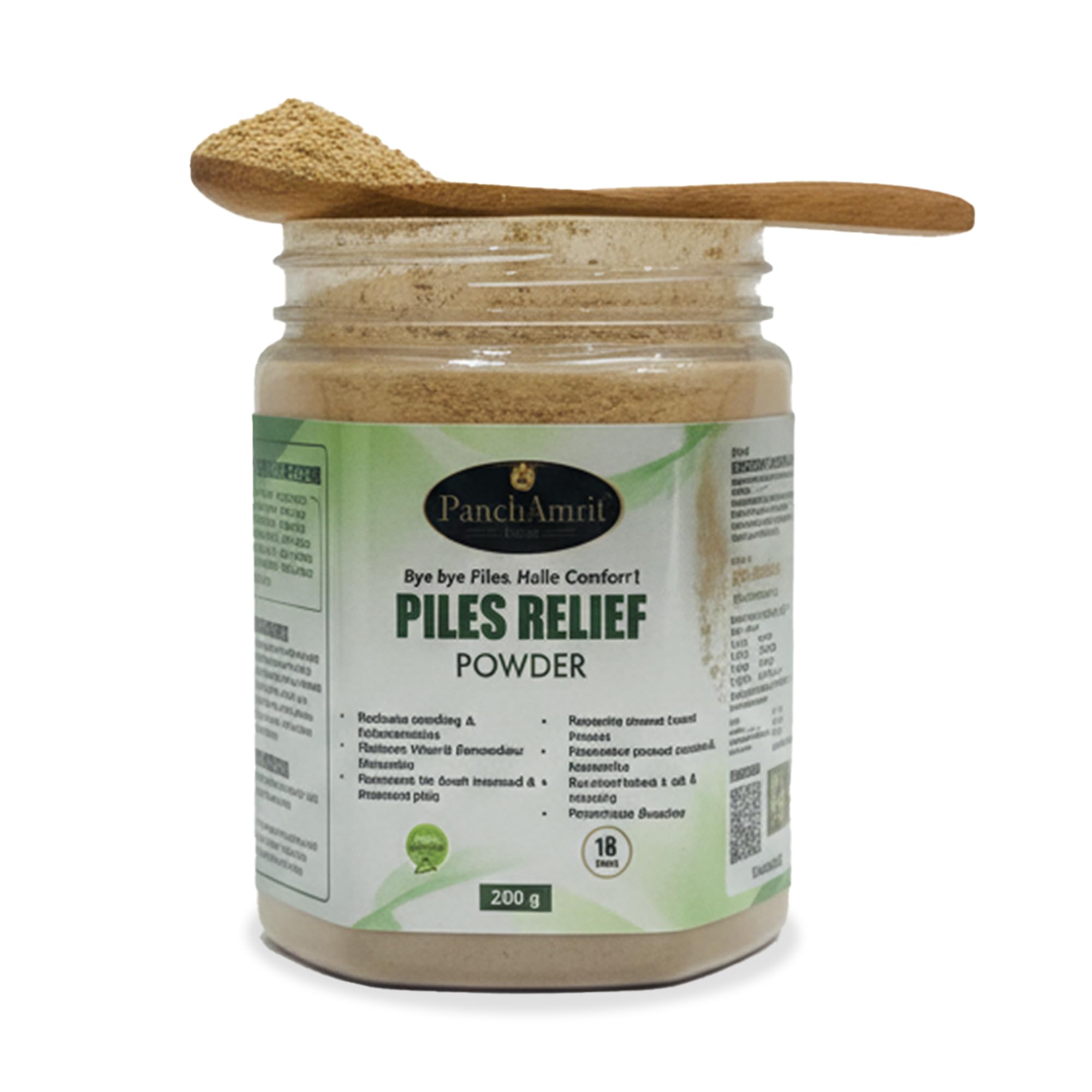 Piles Relief Powder 200g | 100% Organic Ayurvedic Medicine for Piles Care | Natural Herbal Formula for Hemorrhoids Relief