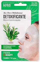 Kiss NY Professional Máscara Facial de Bambu - Tea Tree (Melaleuca), Kiss New York Professional