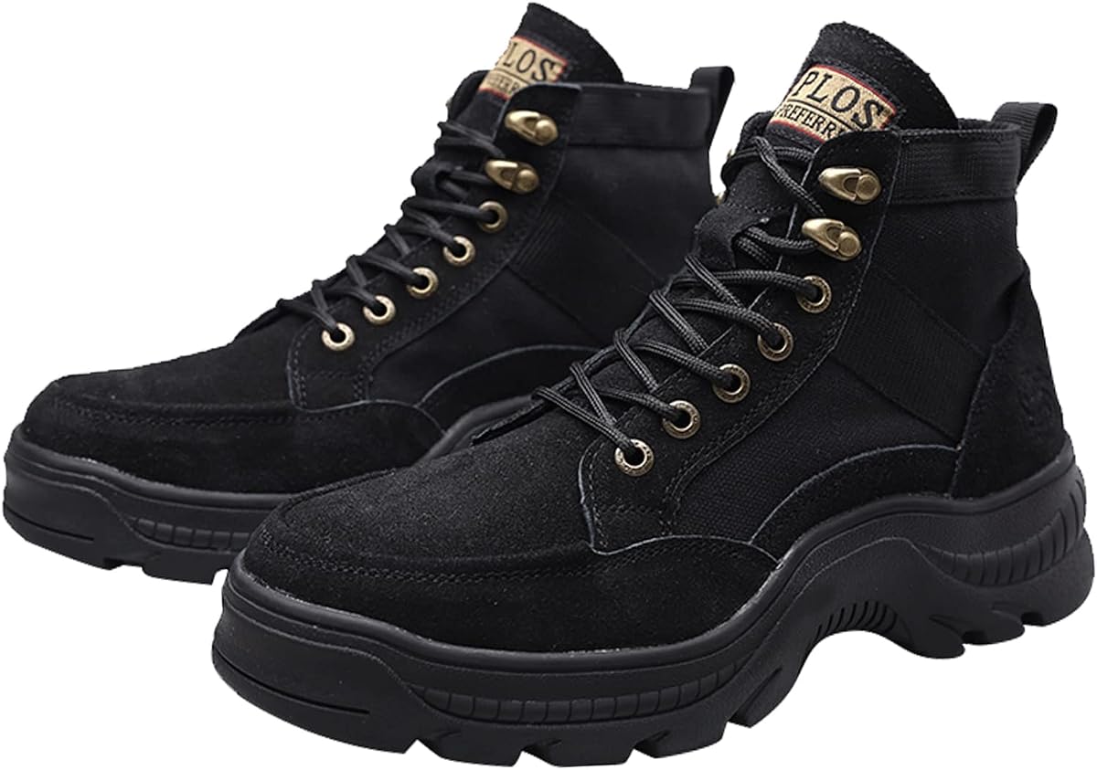 PAFHL Safety Shoes, Work Shoes, Men's, Women's, Construction Sites, Breathable, Steel Toe Core, Wear Resistant, Toe Protection, Non-Slip, Work Shoes, Safety Shoes
