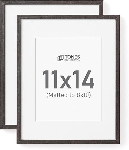 Vista 46 de Marco de Fotos de 5x7 Enmarcado para 4x6 Acabado de Chapa de Madera Natural Marco de Fotos de Madera de 5 x 7 con Plexiglás Marco de Fotos de 5 por