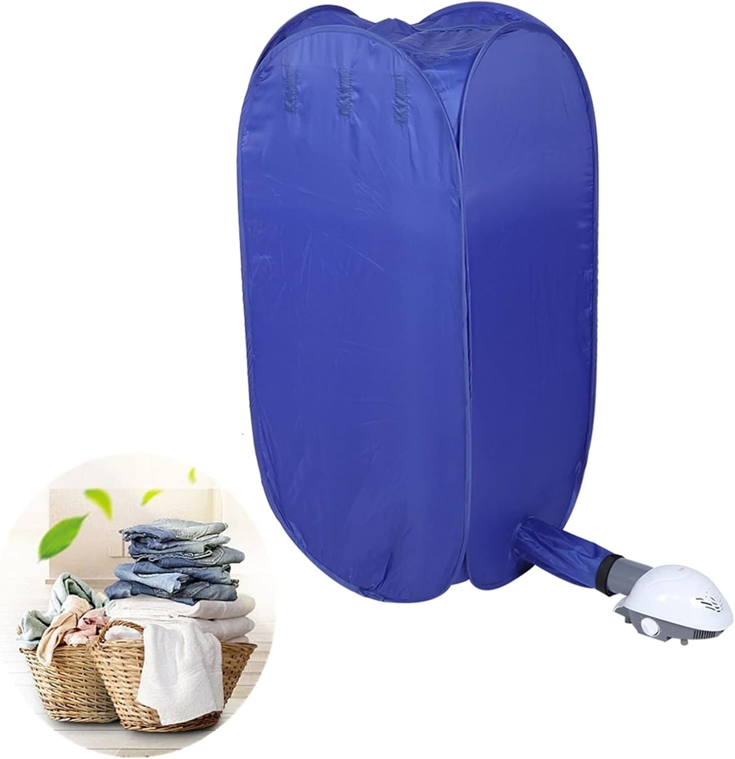 Portable Electric Clothes Dryer Multifunction 800W Travel Folding Warm Air Cloth Drying Bag Heater