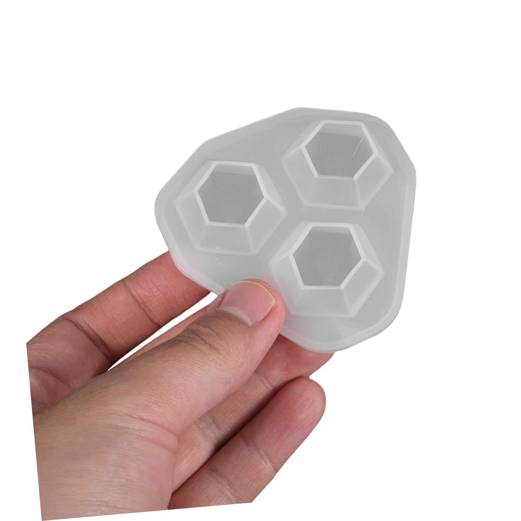 Operitacx Stampi in Silicone per Resina Forma Diamante 20pezzi per Gioielli Artigianali e Decorazioni DIY