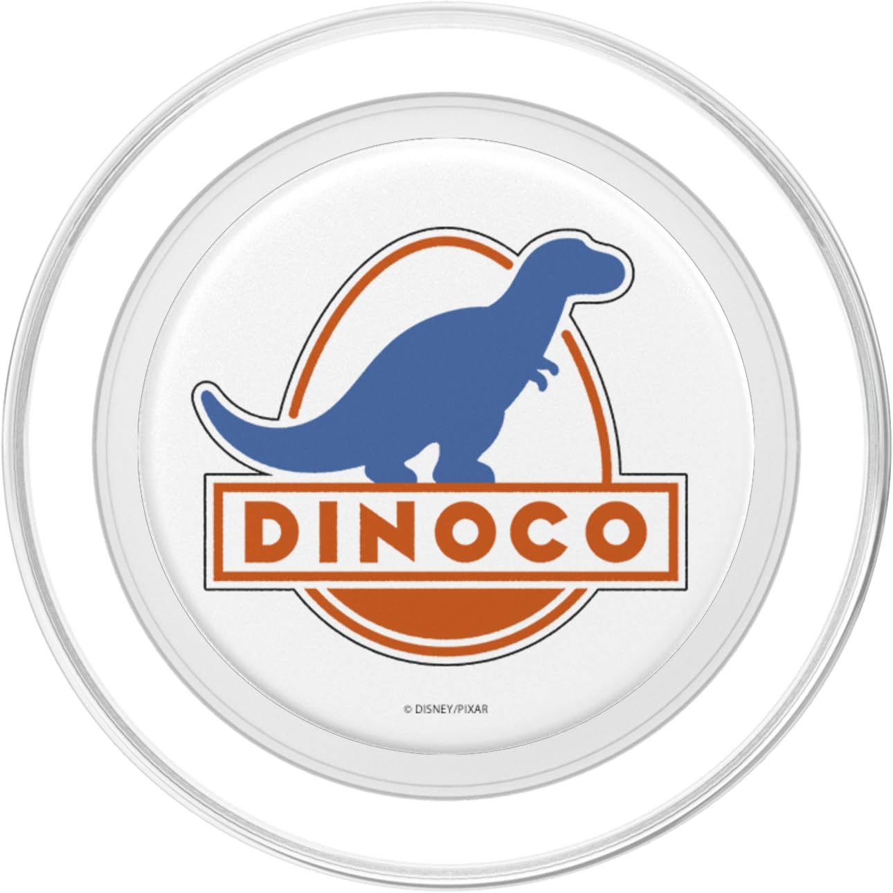 Disney Pixar Cars Dinoco Dinosaur Logo PopSockets MagSafe PopGrip for iPhone