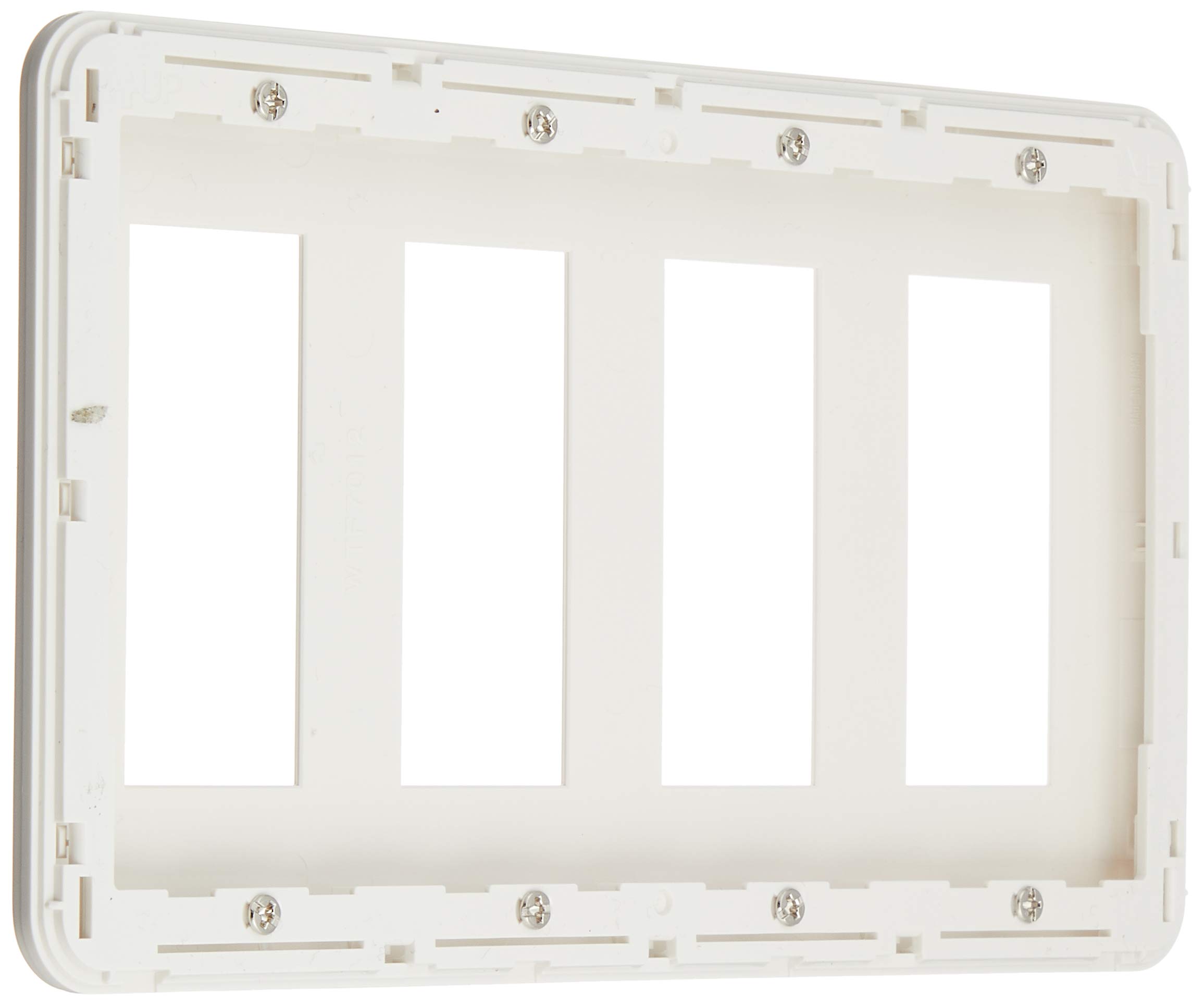 Panasonic Cosmo Series Wide 21 Outlet Plate for 12 Round White WTF7012W