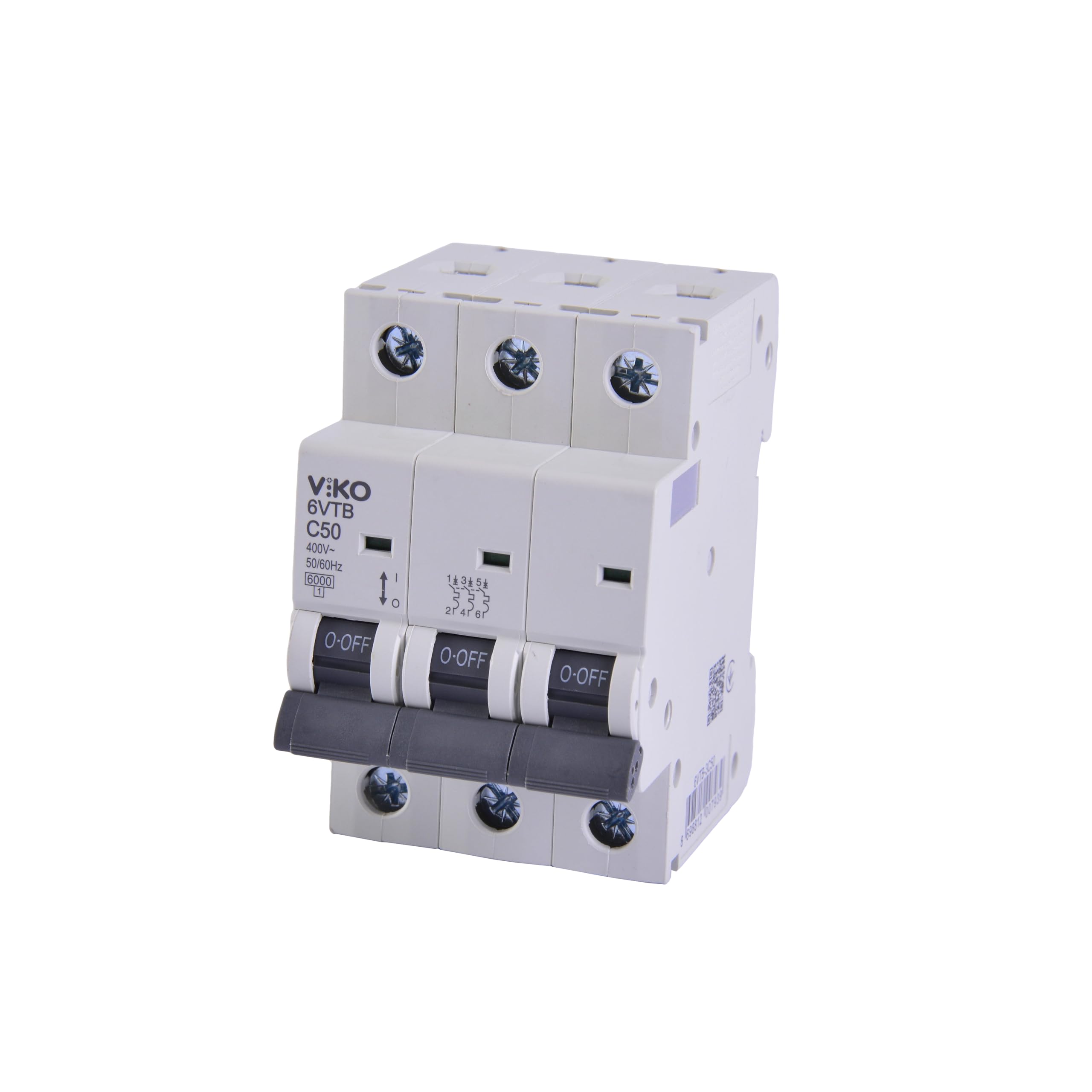Viko 6vtb-3c50 C50aotomatik Sigorta 3x50a C 6ka