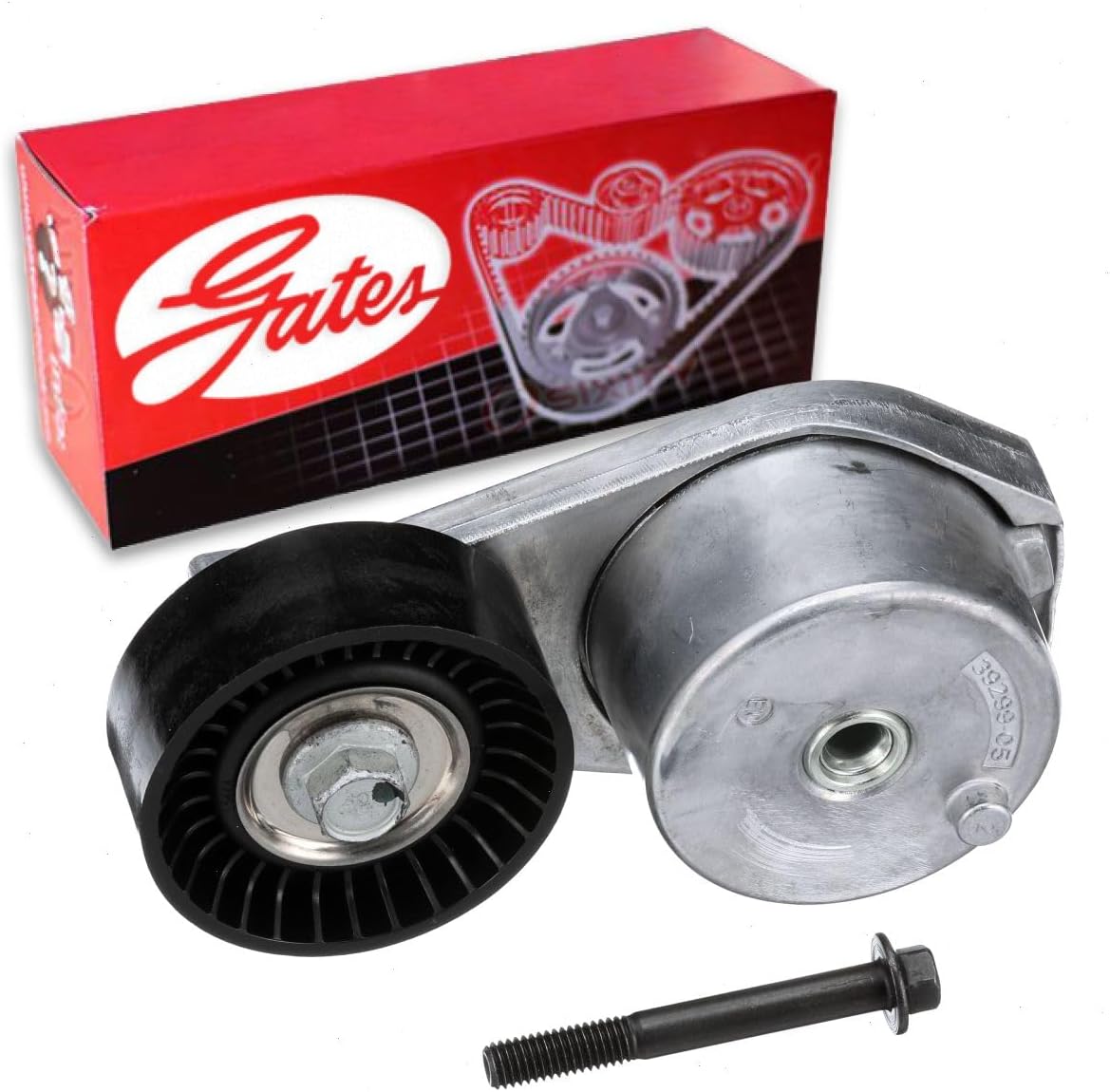 Gates AC DriveAlign Drive Belt Tensioner Assembly compatible with Ford F-150 5.0L V8 2014-2020