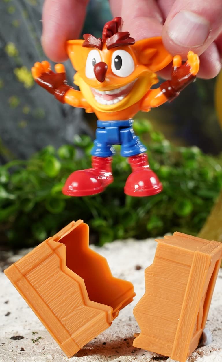 Crash Bandicoot Diorama Boulder Dash da 2,5"