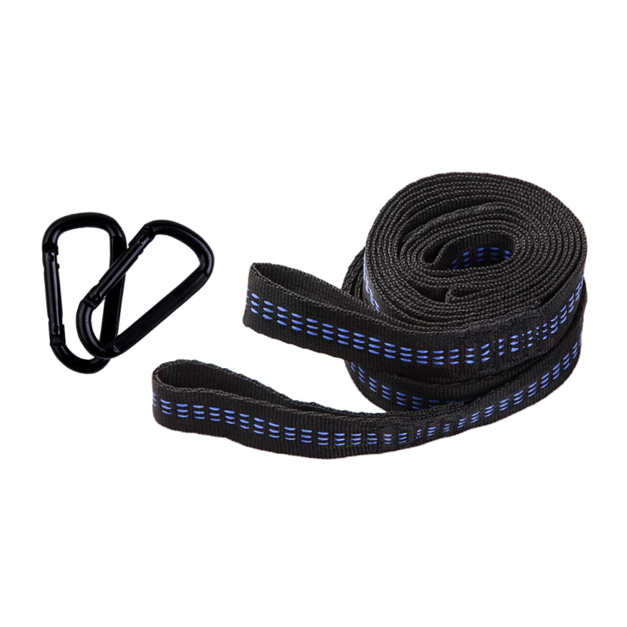 ROMISBABA 1Set Hammock Fixing Strap Kit Heavy Duty Tree Straps with Buckles for Outdoor Hammocks Easy to Install Durable Suspension Ropes for Camping and Swing Use