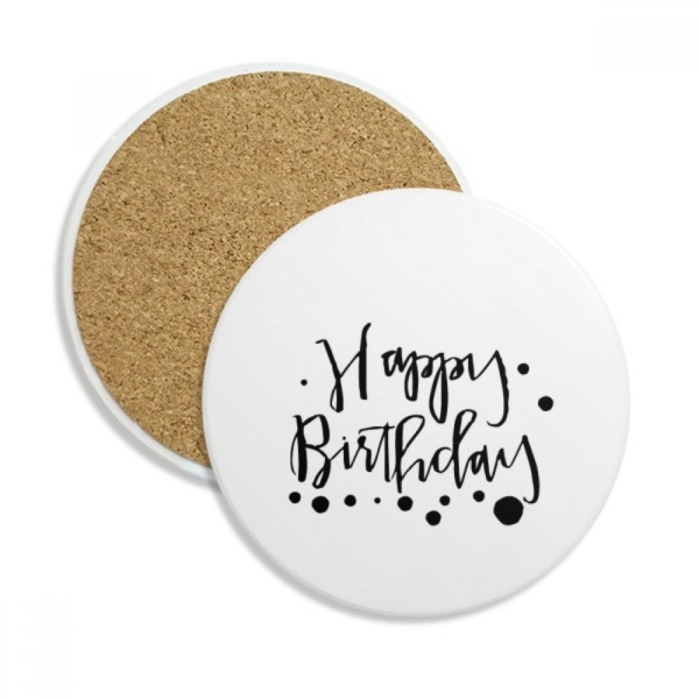 Pierre Boisson Céramique sous-Verres : Cadeaux d'anniversaire et Meilleurs voeux 2pcs