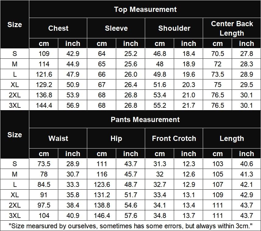 Miniatura 6 de COOFANDY Conjunto deportivo de 2 piezas para hombre, ajuste relajado, con media cremallera, para correr