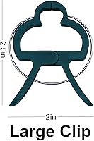 Vista 2 de RayLynn Products 100 clips de soporte para plantas de jardín y vid, (paquete de 100 grandes)