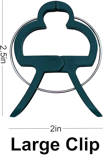 Miniatura 2 de 100 clips de soporte para plantas de jardín y vid, (paquete de 100 grandes)