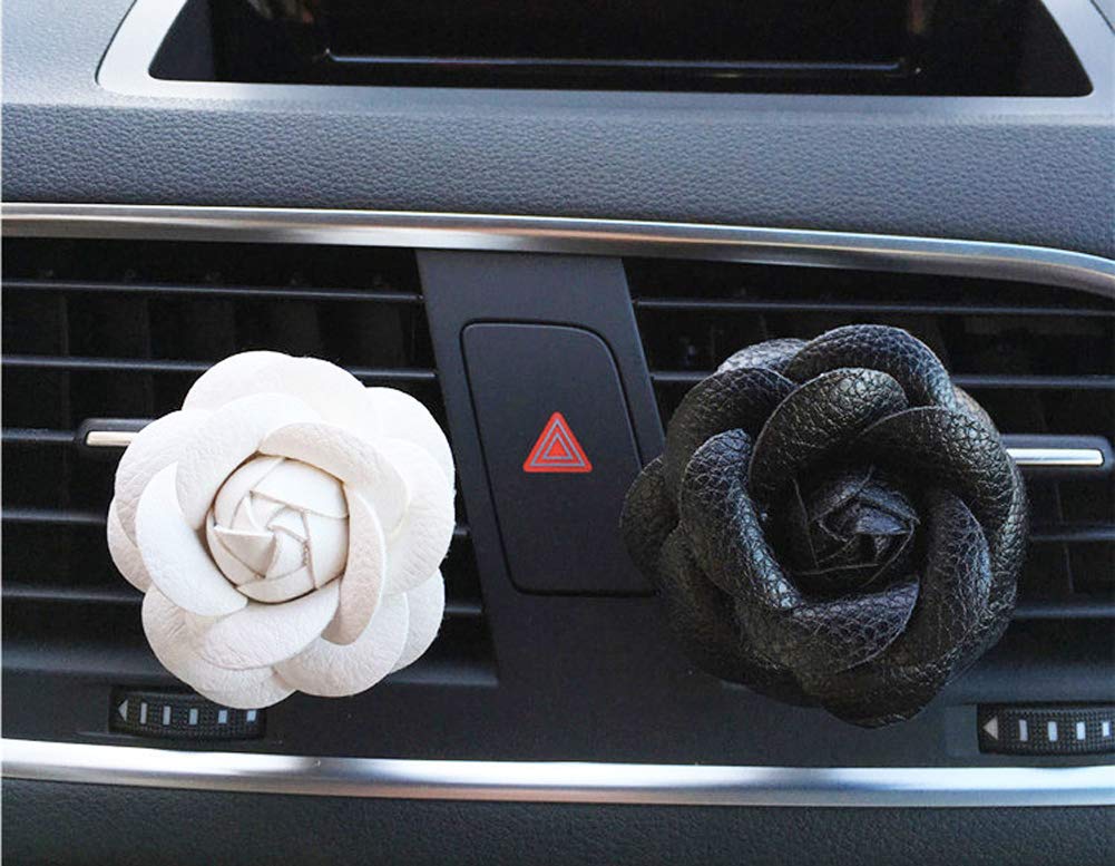 8PCS DIY Faux Leather Rose Flower Inverno Stivali Da