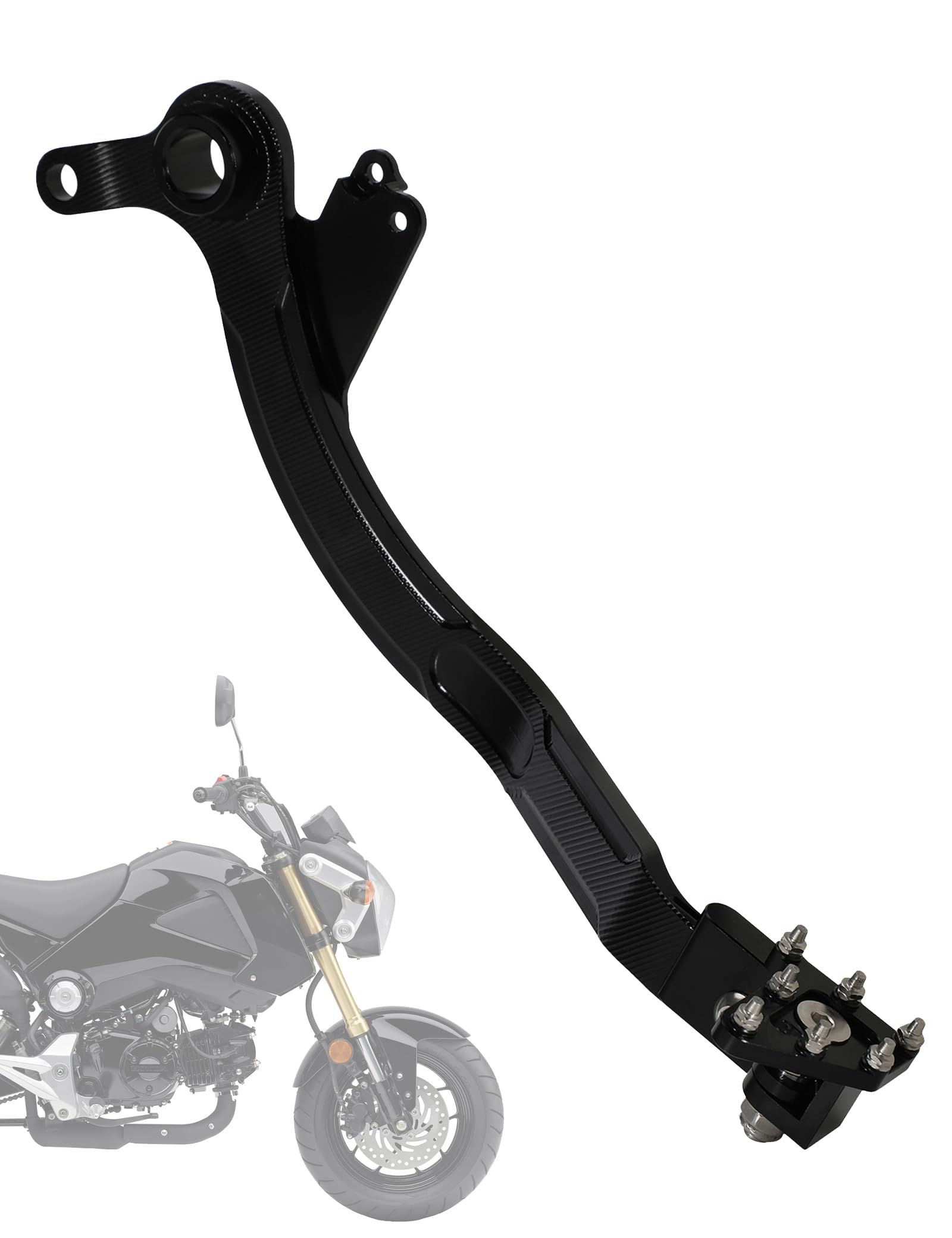 ペダルブラック Amazon | JFG バイク ブレーキペダル MSX125 GROM125 ブレーキ ペダル