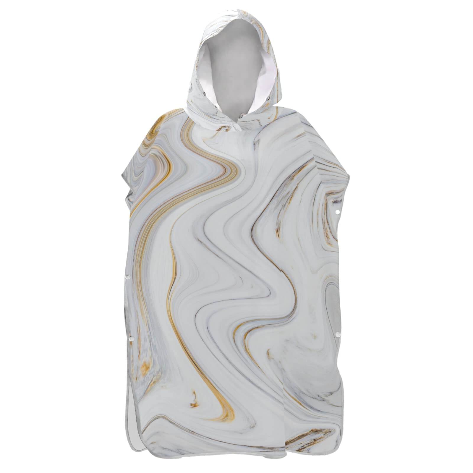 Poncho de surf pour adulte avec capuche et poche, séchage rapide, en microfibre pour bain, plage, extérieur