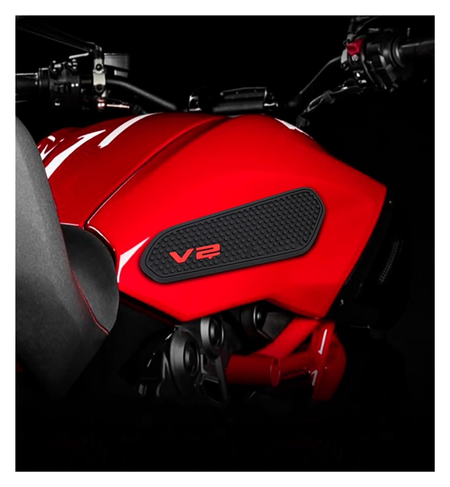 Amazon.co.jp: ノンスリップタンクパッドステッカーFor ドゥカティ For