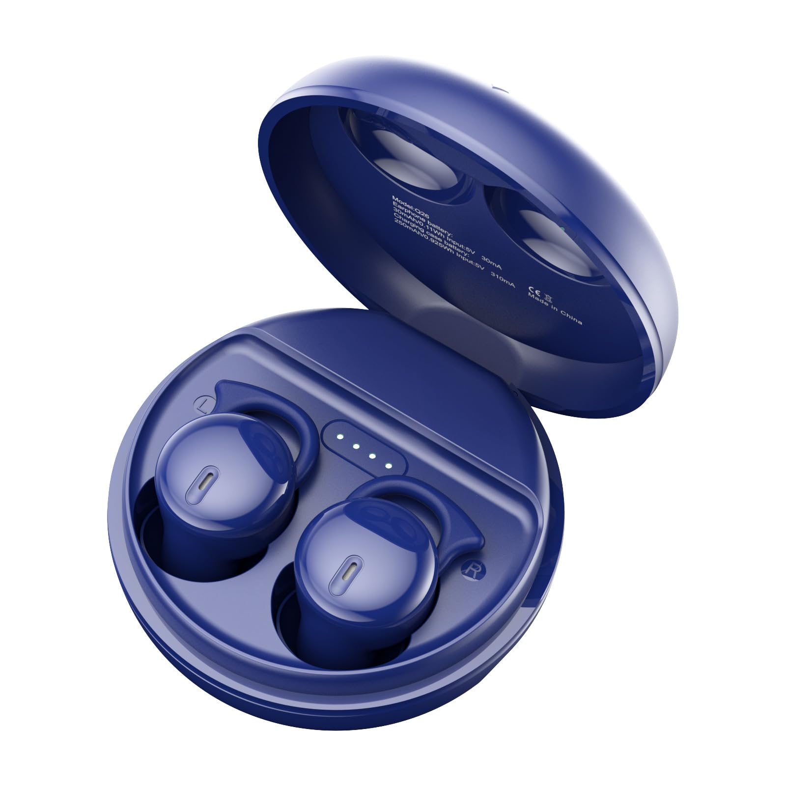 Hulaed Invisible Sleep Headphones,Sleep Earbuds for Side Sleepers,Sleep Earphones Comfortable Noise Blocking, Bluetooth 5.3 Wireless Headphones for