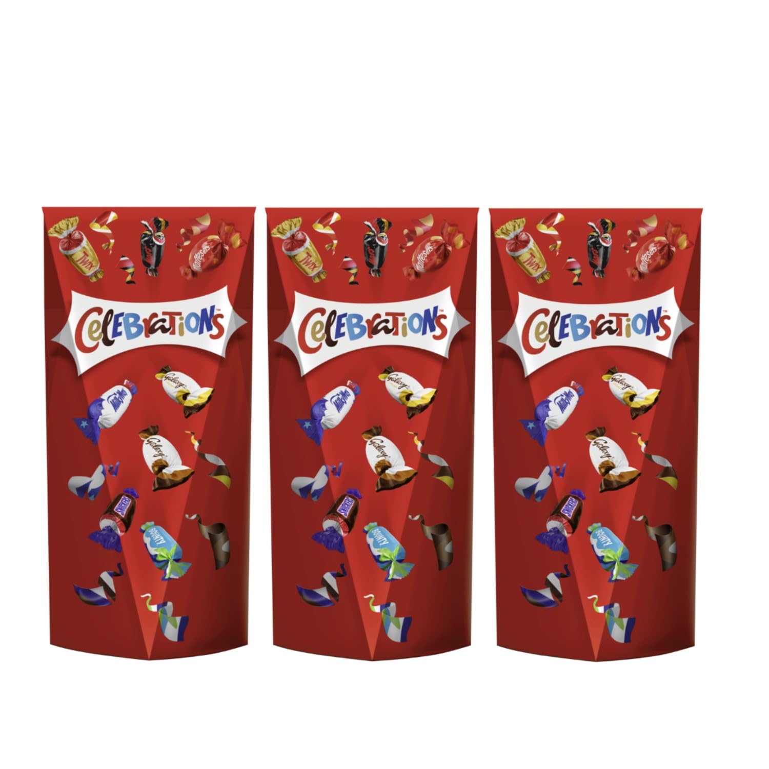 Celebrations Pop Box - verschiedene Größen (3 Boxen (1050g))