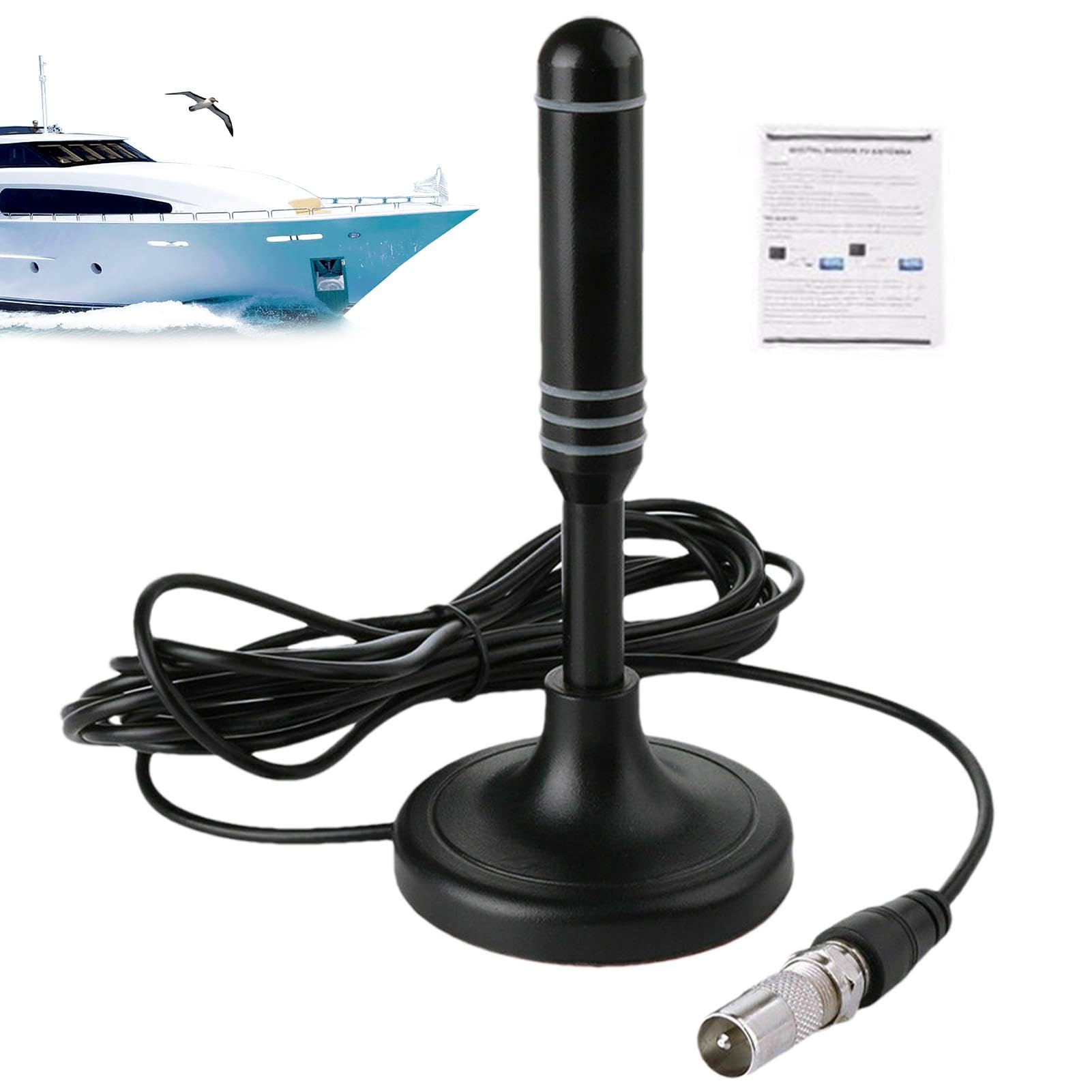 Antenna TV per locali, antenna TV ad alta definizione per interni, ricezione a lungo raggio, comoda antenna di configurazione per casa, migliora la qualità audio, Smart TV Antenna TV per locali, antenna TV ad alta definizione per interni, ricezione a lungo raggio, comoda antenna di configurazione per casa, migliora la qualità audio, Smart TV