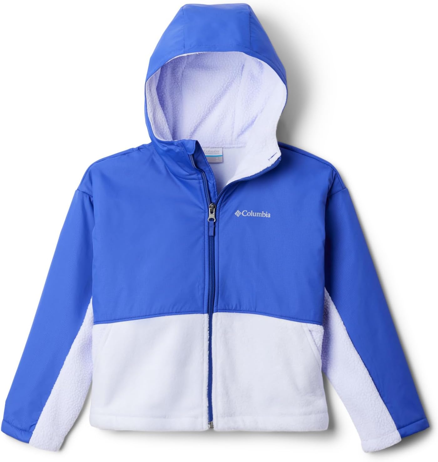Columbia Girls' Benton Springs Novelty Hooded Fleece