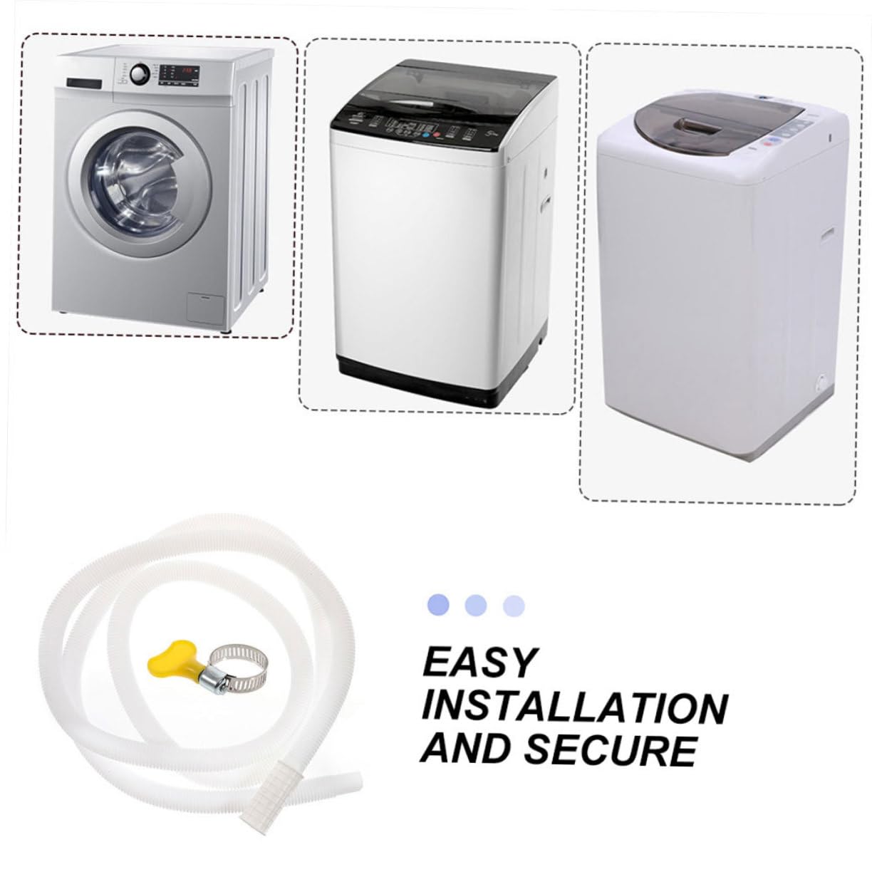 Air Conditioner Drainage Schlauch Mit Schlauchklammer Flexible Verlängerung Für Klimaanlagen Uv-beständig Und Langlebig Für Büro Und Zuhause