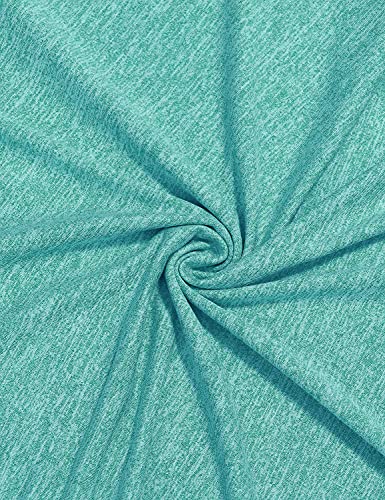 Yakestyle Womens Workout Short Sleeve Tops, Lady Athleisure Wear Round Neck Short Sleeve Yoga Shirts Workout Trainning Running Gym Jogging Apparel, Green Xl, Green #TOP5