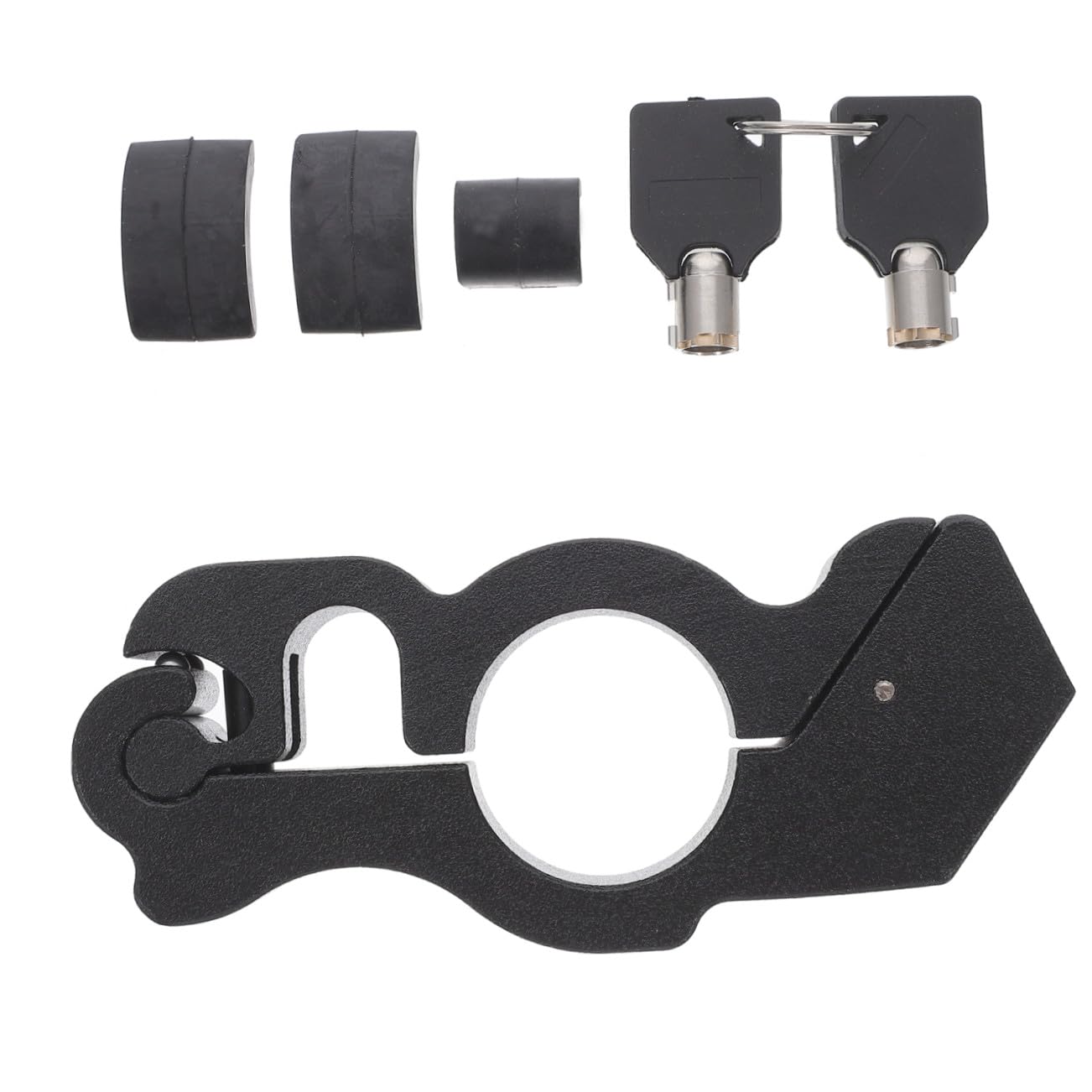 Luxshiny Lucchetto Per Manubrio Con Chiavi Lucchetto Acceleratore Sicurezza Accessori