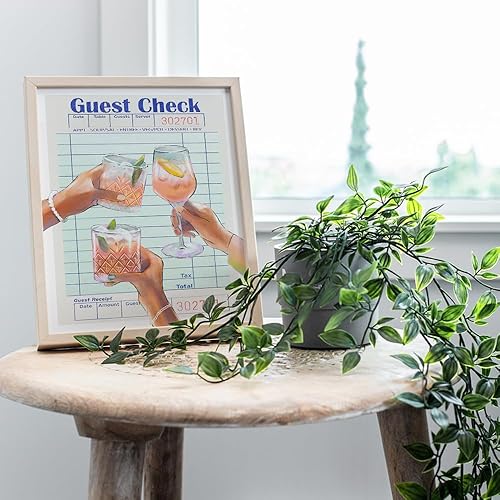 Miniatura 7 de Bonito arte de pared y decoración, decoración de fiesta de cóctel de los años 80, decoración de pared de dormitorio universitario Tiki Bar College -